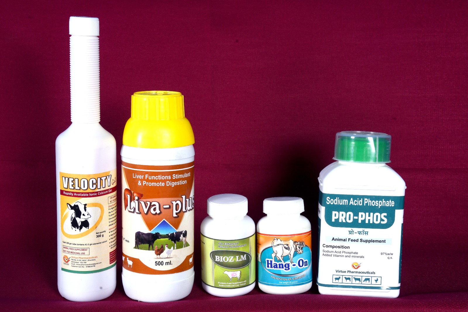 Virtue Pharmaceuticals veterinary product range